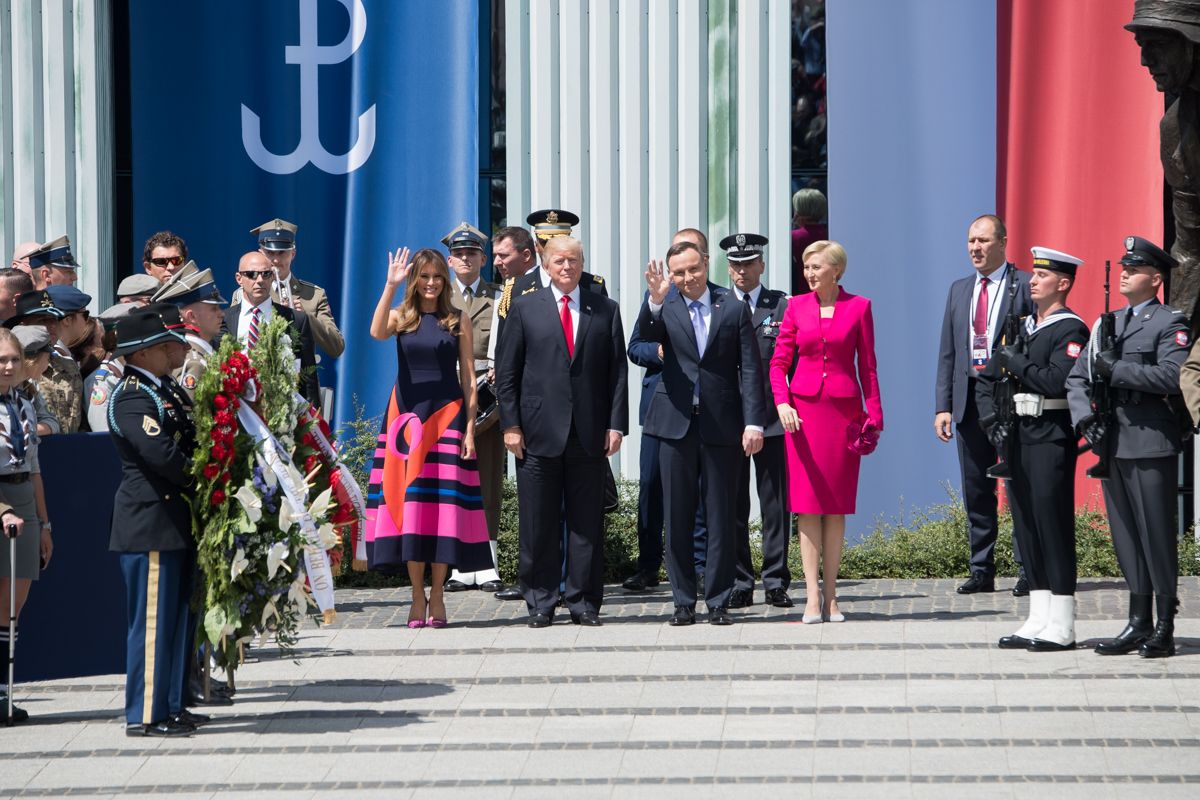 Texto del discurso de Donald Trump en Polonia